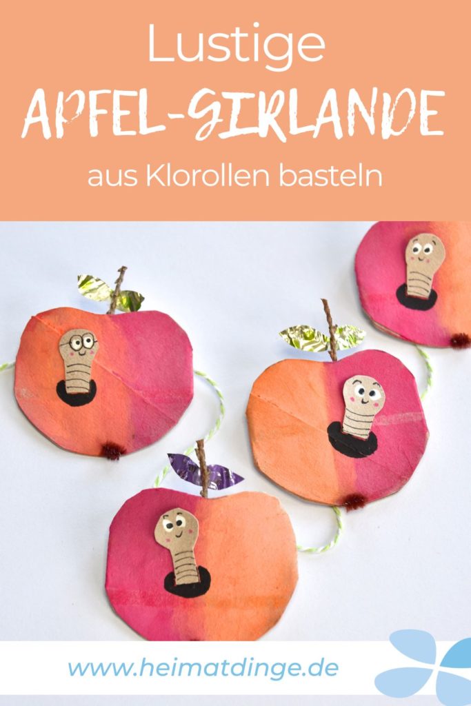 apfel-girlande-mit-wurm-basteln-pin 1