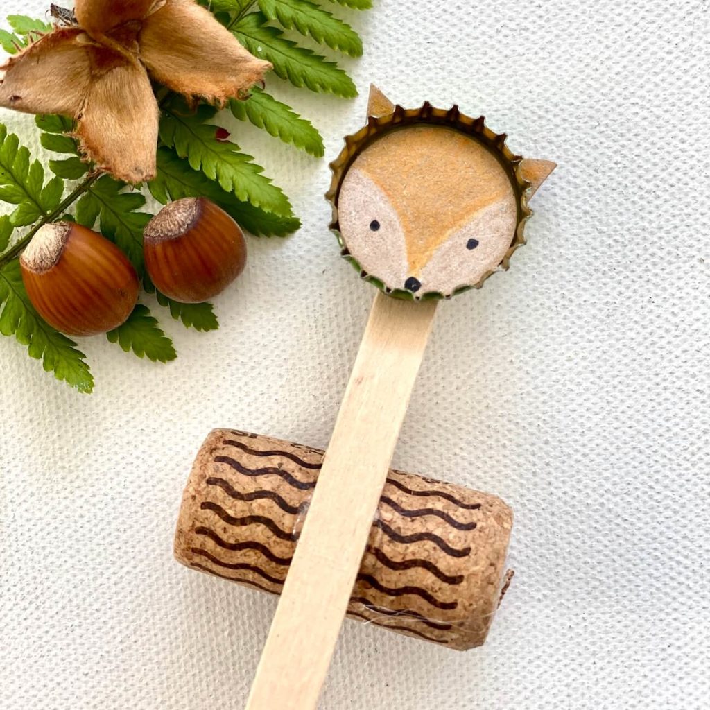 katapult-fuchs-spiel-kindergeburtstag-waldparty-basteln-einfache-upcyclingidee