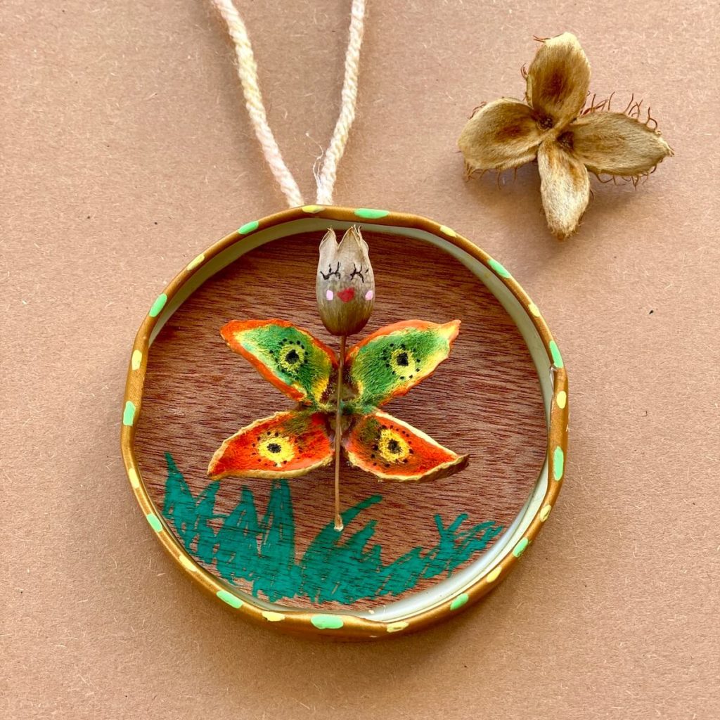 schmetterling-aus-bucheckern-basteln-upcycling-basteln-mit-kindern-herbst