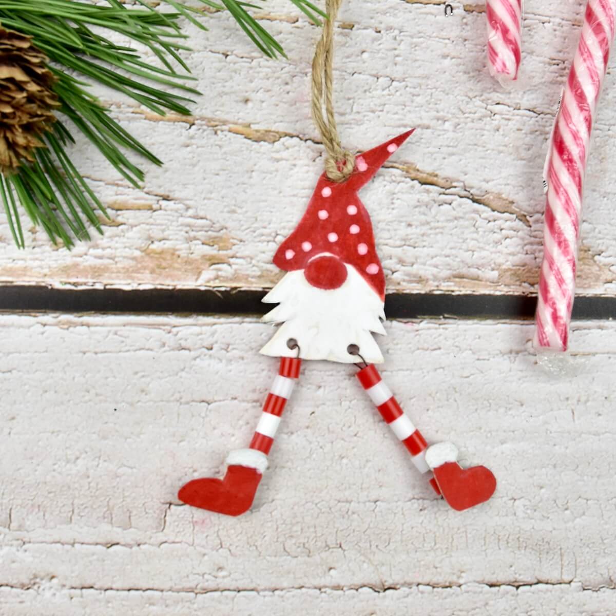 DIY Weihnachtsanhänger mit Wackelbeinen / PDF-Vorlage 4 DIY Weihnachtsanhänger mit Wackelbeinen / PDF-Vorlage – Bild 4