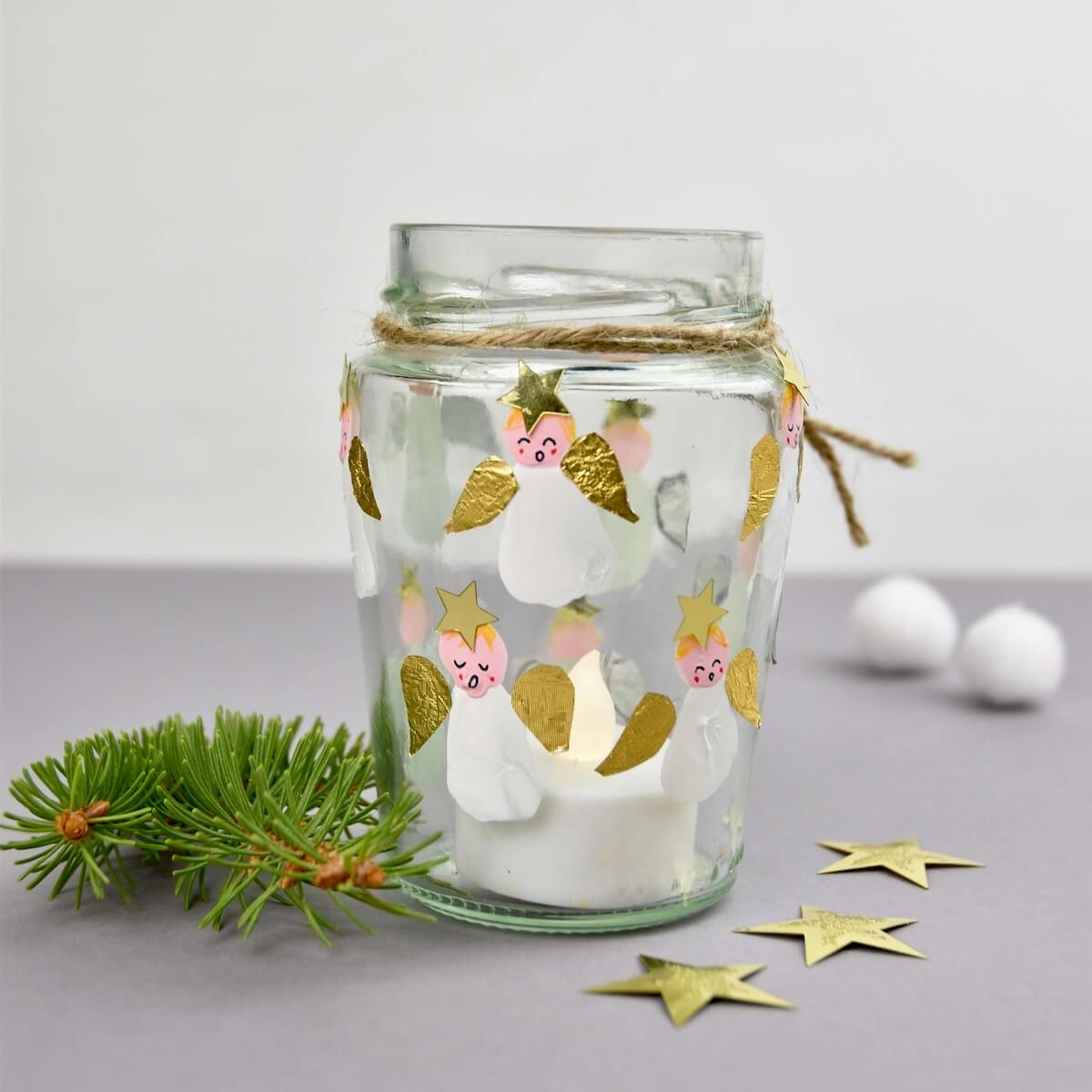 windlicht-weihnachten-kinder-basteln-glas-engel-fingerprint