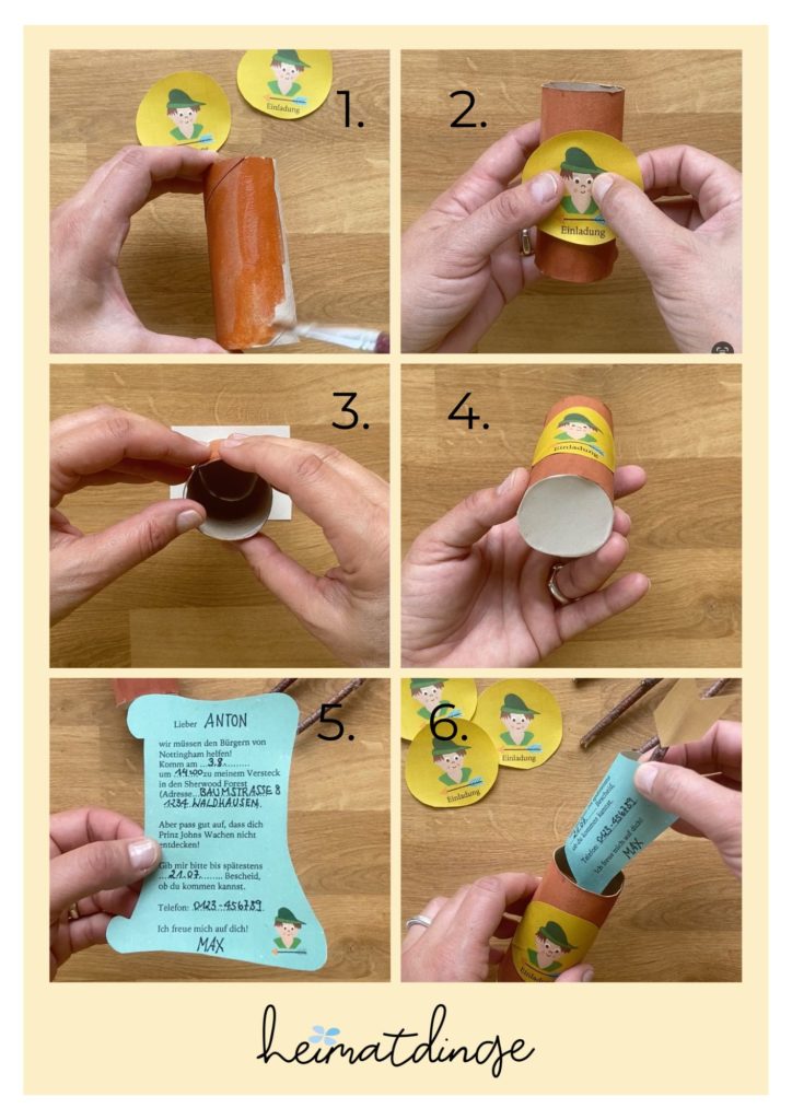 Robin Hood Einladung für deine Geburtstagsparty mit PDF-Vorlage basteln 4 https://heimatdinge-de.pro/robin-hood-einladung-basteln/