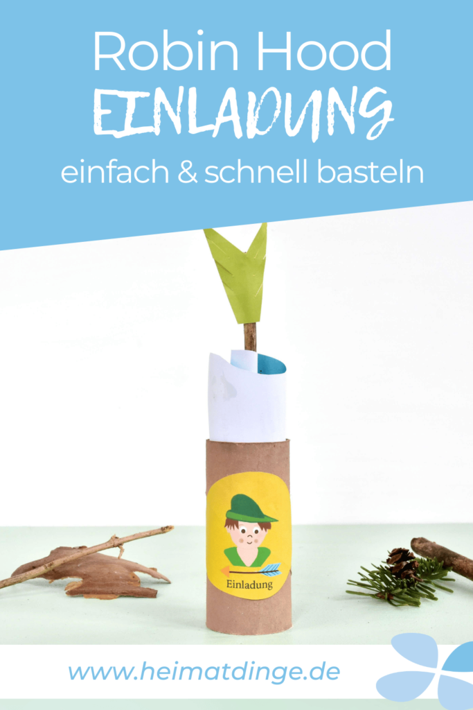 Robin Hood Einladung für deine Geburtstagsparty mit PDF-Vorlage basteln 7 https://heimatdinge-de.pro/robin-hood-einladung-basteln/