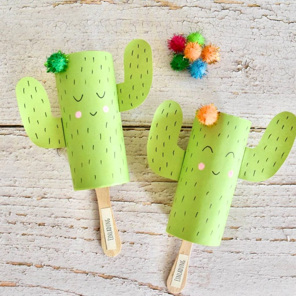 einladungskarten-sommer-basteln-kaktus-party-einladung-kindergeburtstag