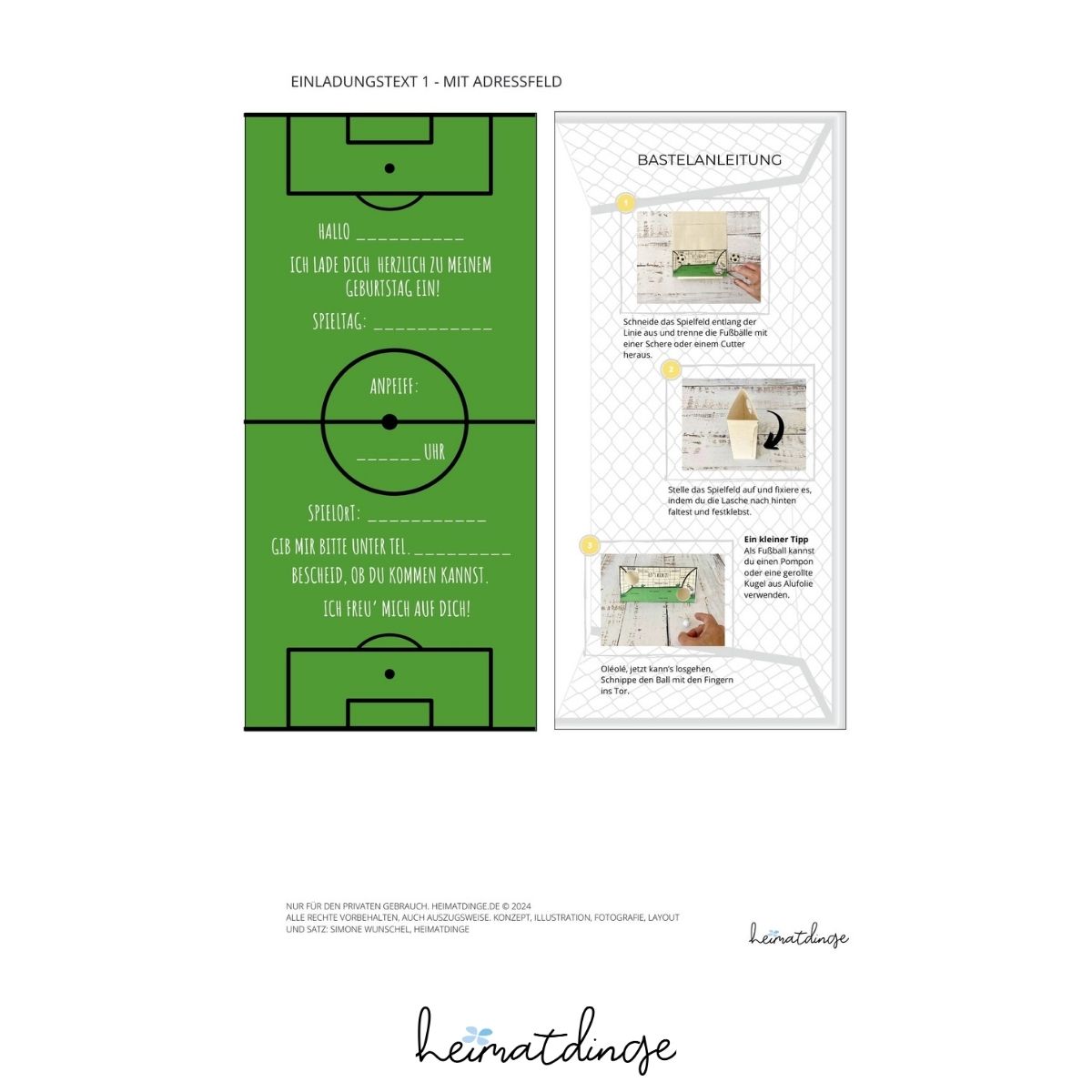DIY Fußball Einladung/ PDF-Vorlage 4 fussball-einladung-basteln-vorlage-shop 1