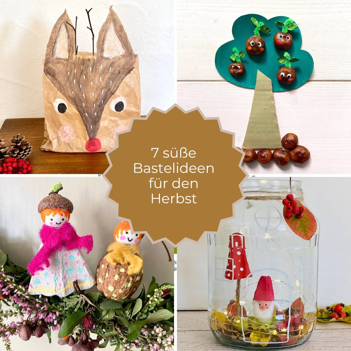 herbstbasteln ideen für kinder