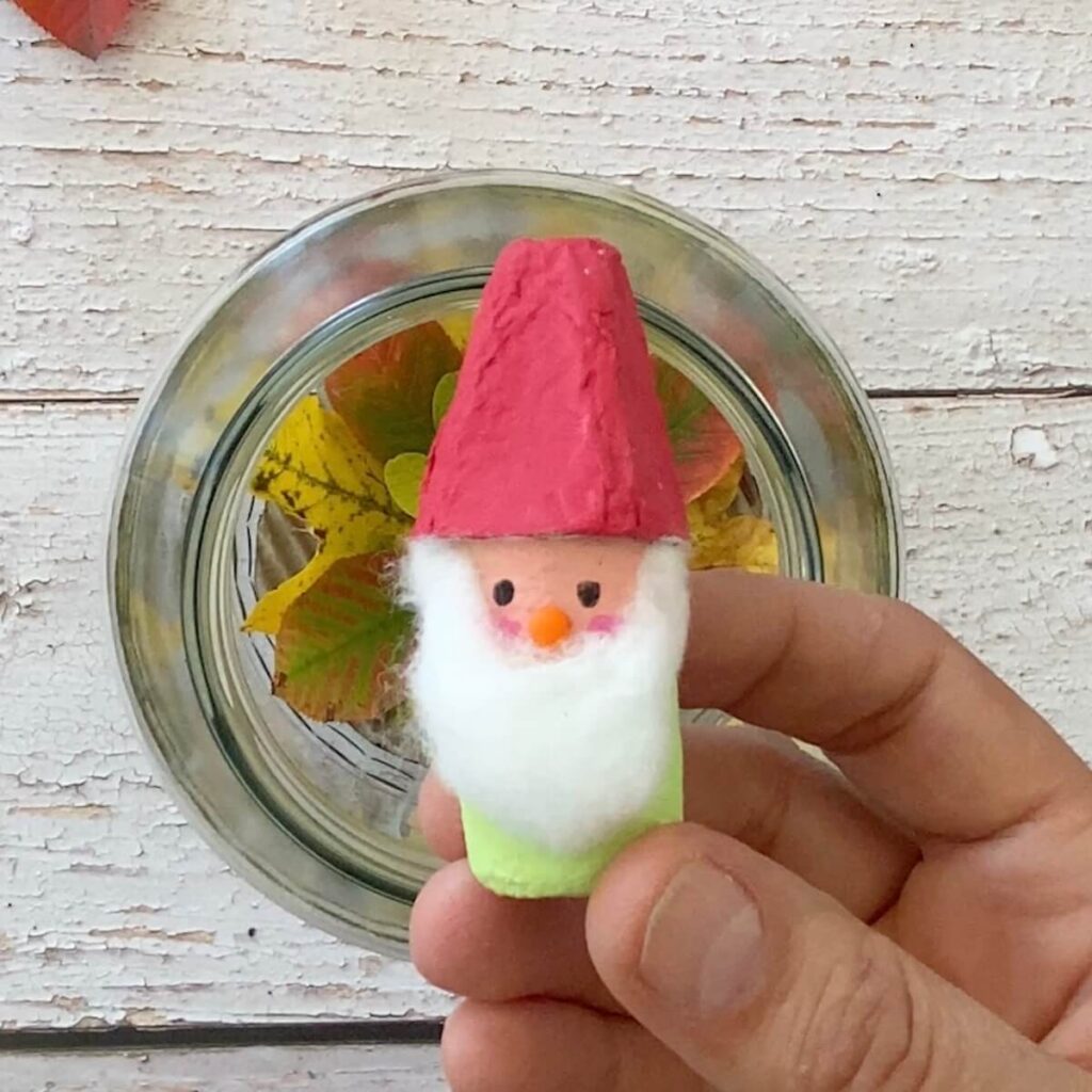 wichtel aus korken basteln